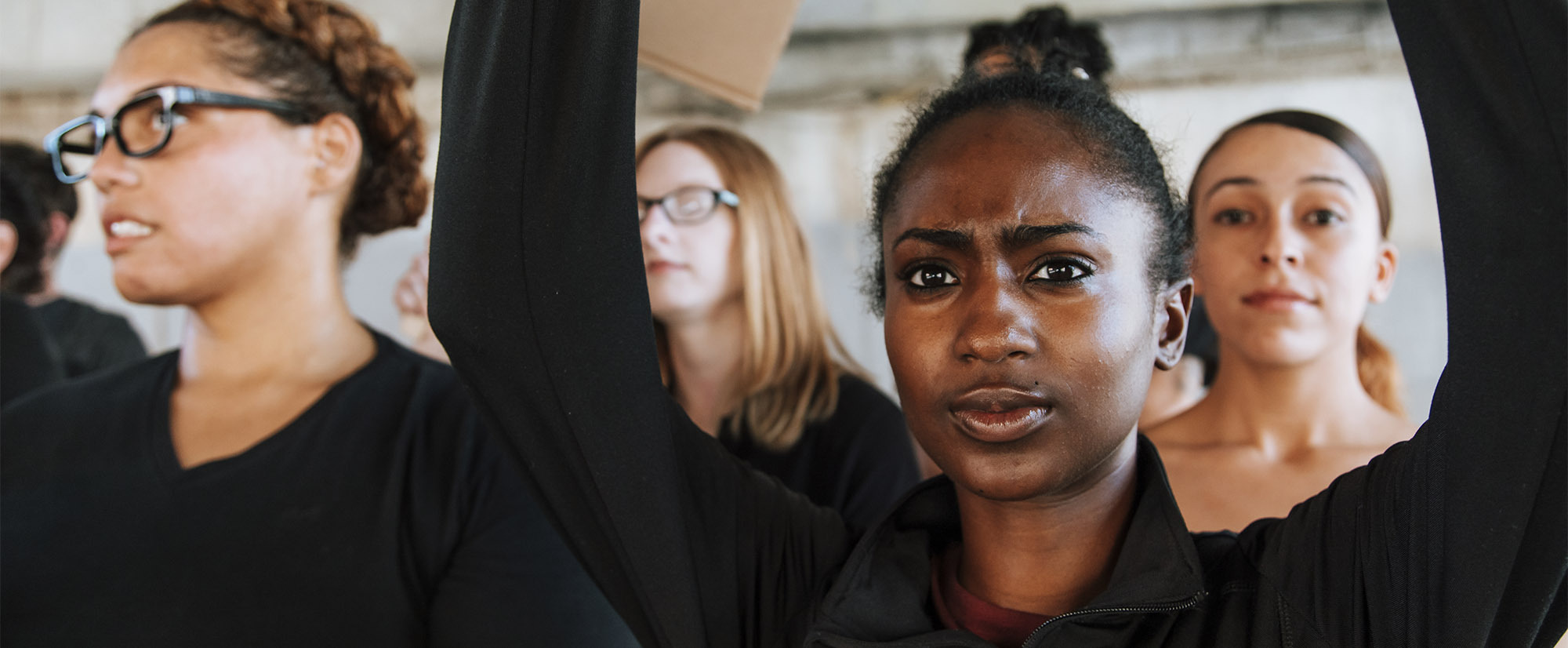 Women of Color Demonstrating