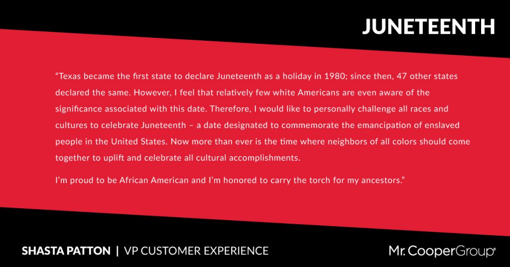 Juneteenth Quote from Shasta