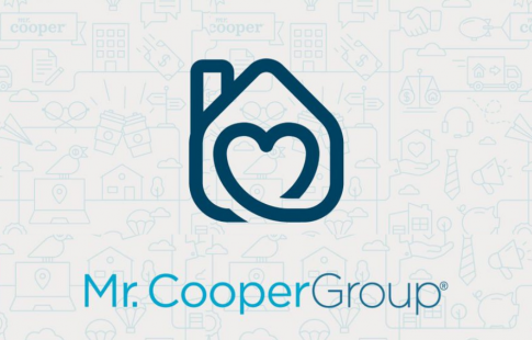 Graphic of a heart inside a house icon above the words Mr. Cooper Group