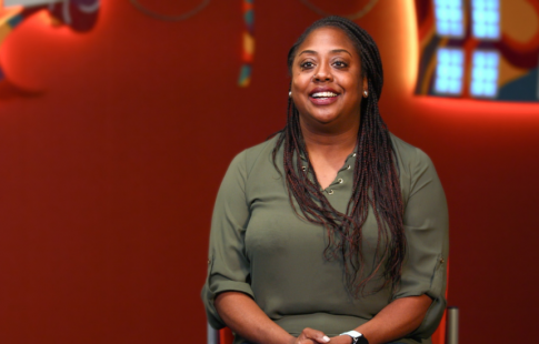Wanuka discussing Black History Month